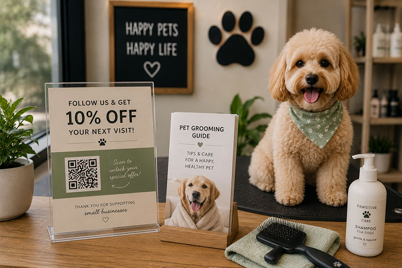 Marketing ideas for pet groomers